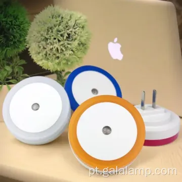 Luz noturna de brilho suave com sensor inteligente